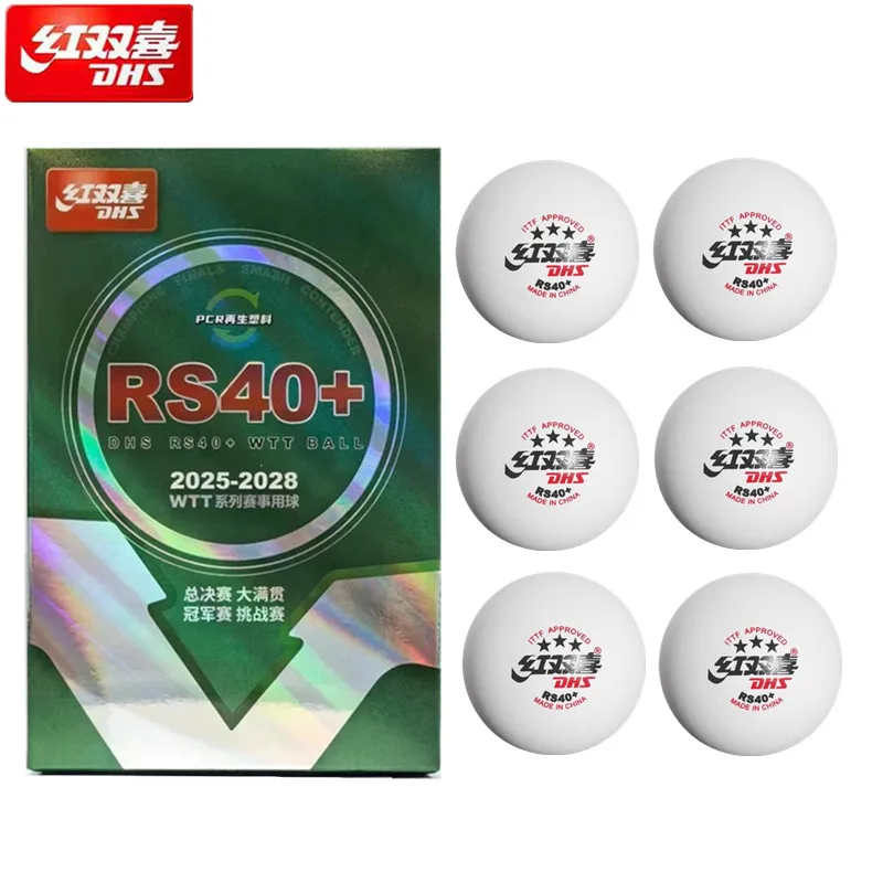 Table Tennis Olympics - 6 Pcs/Box New DHS WTT Ping