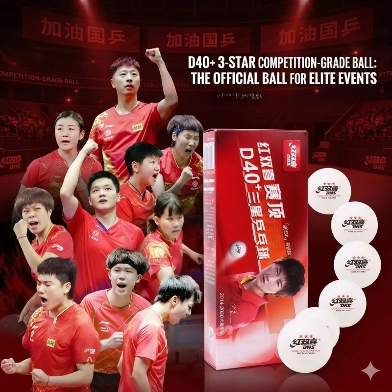 Table Tennis Olympics - original DHS Seamed Table Tennis Balls