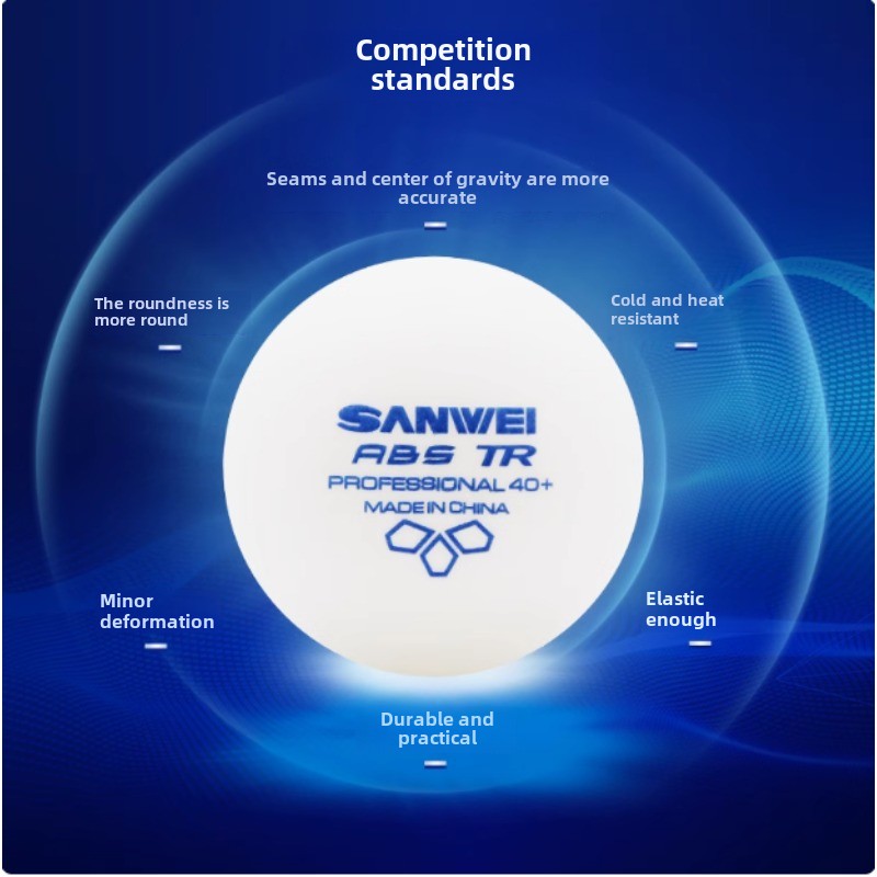 50 100 pcs Sanwei New Material - Table Tennis Olympics review and price