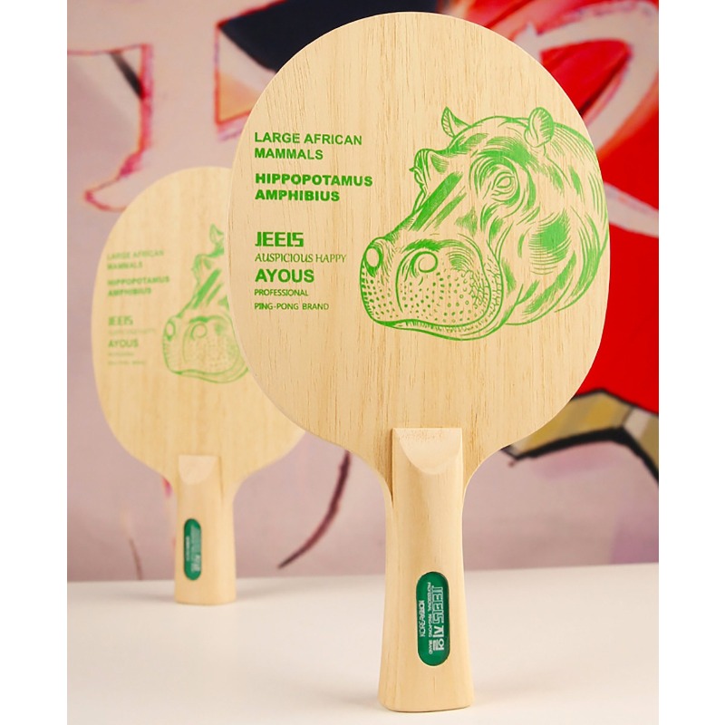JEELS Green Hippo 1 Ply Ayous  - Table Tennis In Japanese review and price