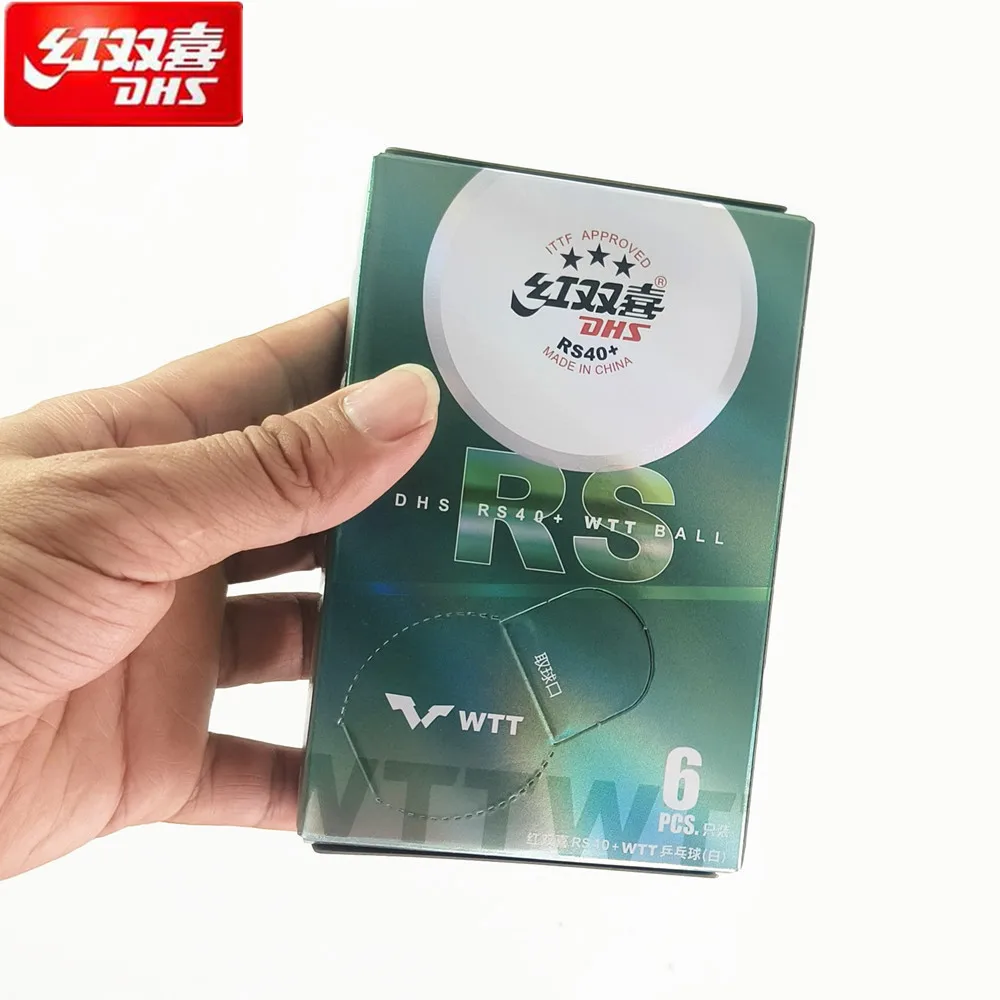 6 Pcs/Box New DHS WTT Ping Pon - Table Tennis Olympics review and price