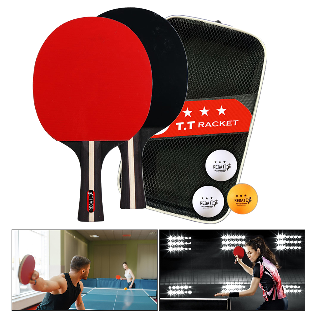 Table Tennis Racket 2 Rackets  - Table Tennis Olympics review and price