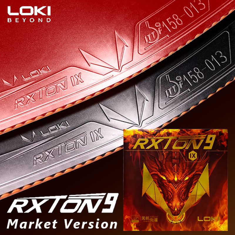 LOKI RXTON 9 Table Tennis Rubb - Table Tennis Loki review and price