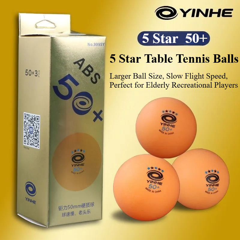 YINHE 5/6 Stars 50+/55+ Mm Tab - Table Tennis Olympics review and price
