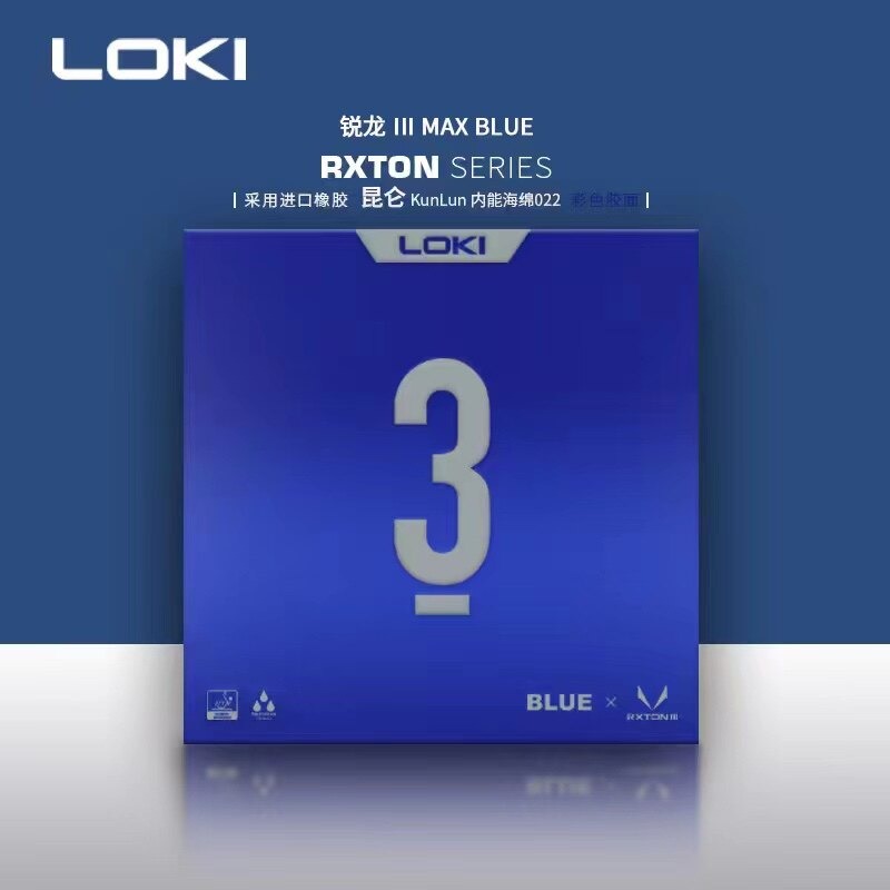 NEW LOKI RXTON 3 Colorful  Tab - Table Tennis Loki review and price