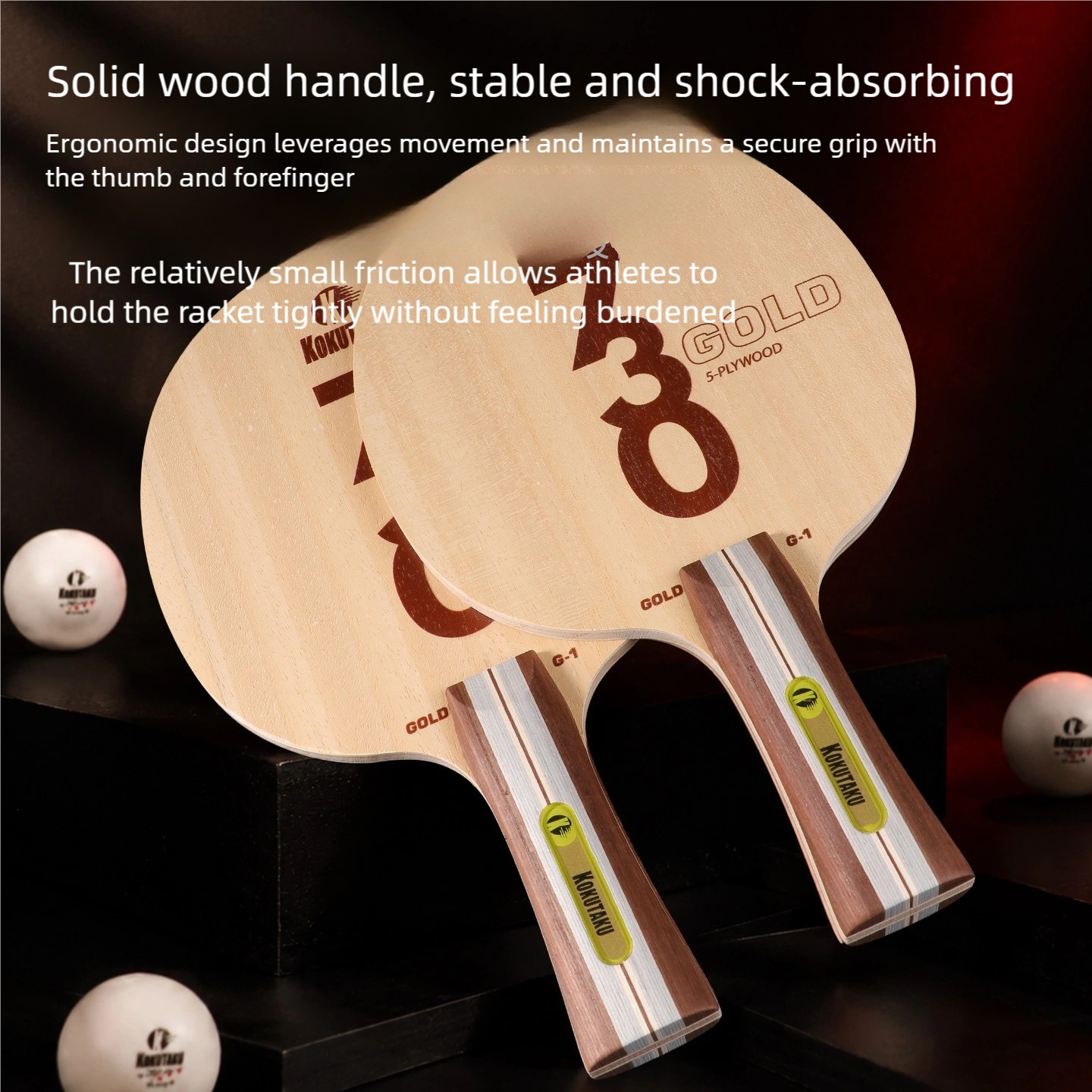 KOKUTAKU 730G1 5-Ply All-Wood  - Table Tennis In Japanese review and price