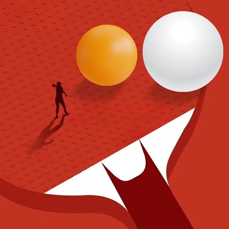 55Mm Table Tennis Large Ball H - Table Tennis Olympics review and price